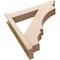 Ekena Millwork 6-in W x 30-in D x 30-in H Balboa Trad Rough Cedar Woodgrain TimberThane Outlooker, Primed Tan OUTUR060X30X30BOA04RCPR - alternate 2